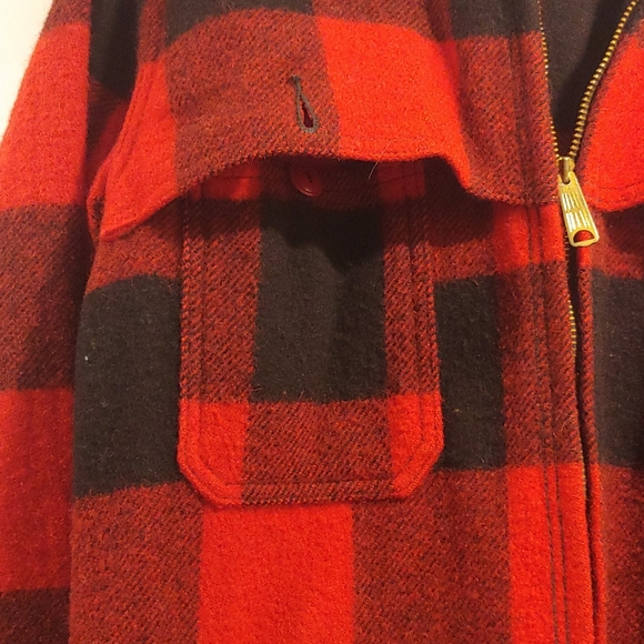 L.L. Bean Vintage Mackinaw Wool Field Coat - Picture 4 of 8